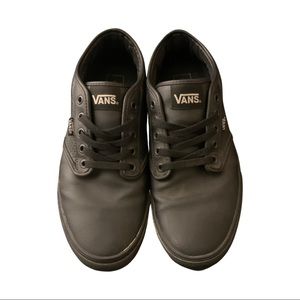 Vans leather shoes